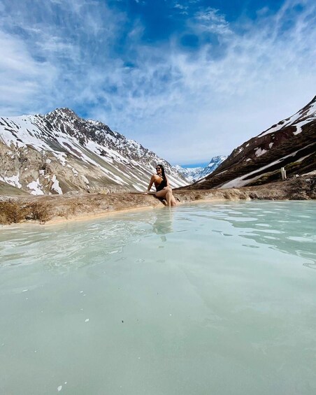 Picture 1 for Activity Santiago: Cajon del Maipo Termas Colina Trip