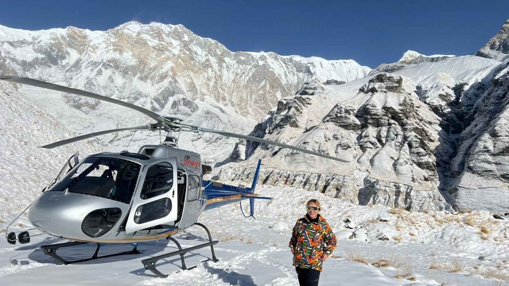 From Pokhara: Annapurna Base Camp (ABC) Helicopter Tour