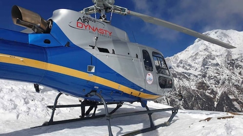 Desde Pokhara Excursión en helicóptero al Campo Base del Annapurna (ABC)