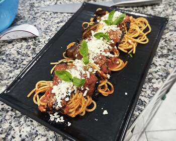 Clase de cocina con almuerzo o cena