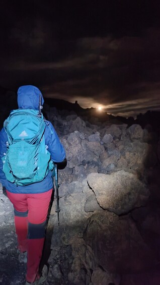Picture 32 for Activity Hiking Summit of Teide by night for a sunrise and a Shadow