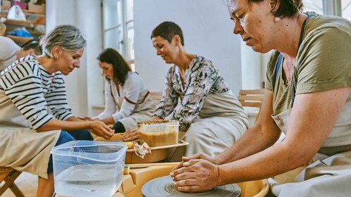 Ljubljana : Atelier de poterie à roue ouverte