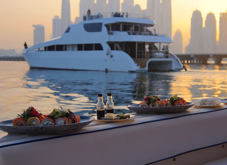 Picture 3 for Activity Dubai : 2hr Private Sushi Cruise on a 50ft Yacht