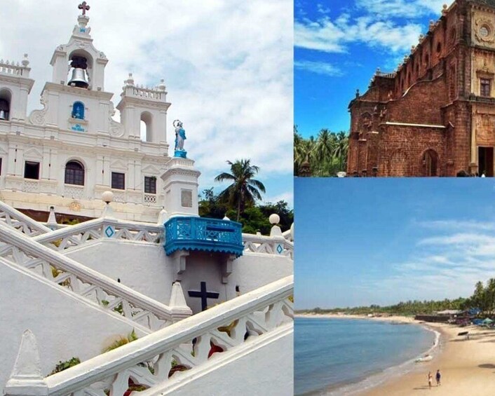 Picture 1 for Activity Goa: Baga Beach & The Basilica of Bom Jesus Highlights Tour