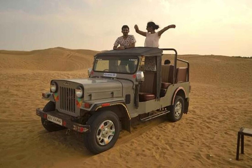 Picture 3 for Activity Jodhpur: Desert Jeep Safari and Camel Safari with Food