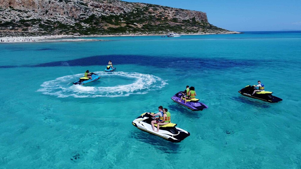 Picture 8 for Activity Falasarna: Jet Ski Safari to Balos Beach