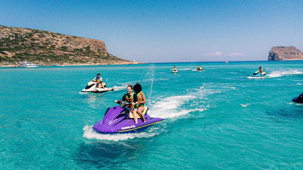 Picture 6 for Activity Falasarna: Jet Ski Safari to Balos Beach