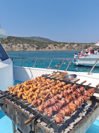 Picture 11 for Activity From Polis: Blue Lagoon Boat Trips with Traditional BBQ