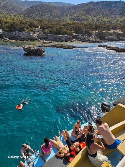 Picture 1 for Activity Latsi: Blue Lagoon Boat Trips with Traditional BBQ