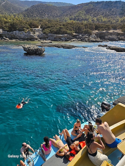 Picture 1 for Activity Latsi: Blue Lagoon Boat Trips with Traditional BBQ
