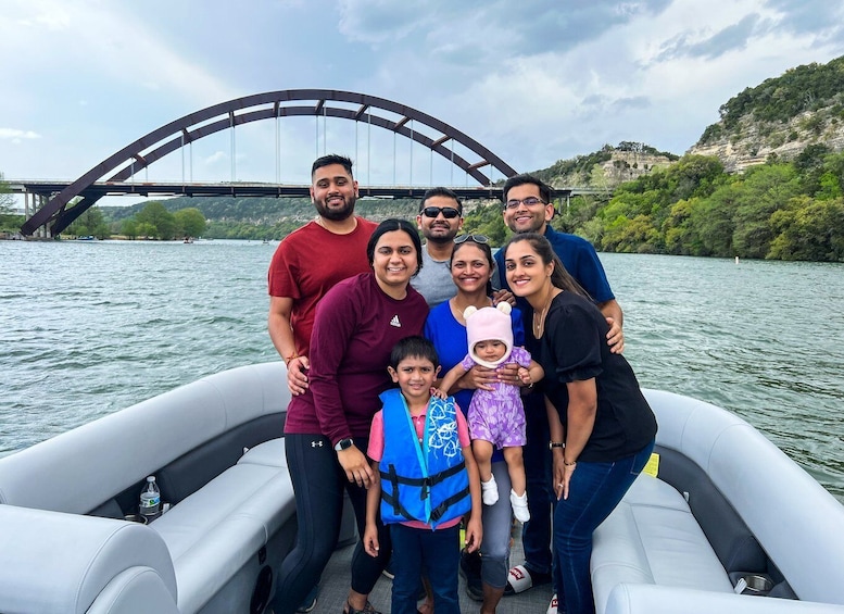 Picture 14 for Activity Austin: Lake Austin Guided Boat Tour with Full Sun Shading