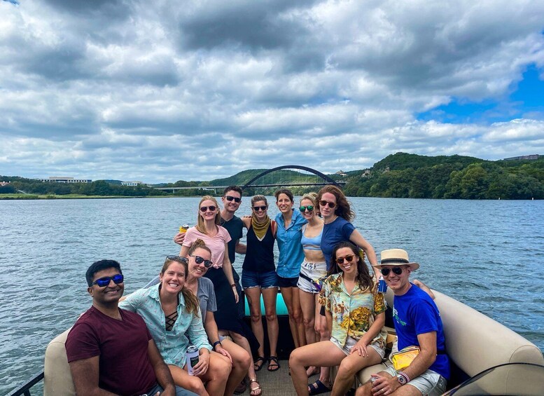 Picture 20 for Activity Austin: Lake Austin Guided Boat Tour with Full Sun Shading