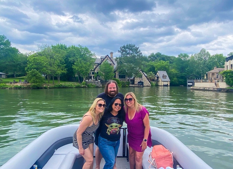 Picture 17 for Activity Austin: Lake Austin Guided Boat Tour with Full Sun Shading