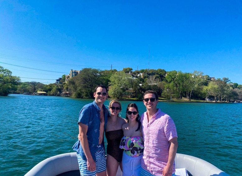 Picture 15 for Activity Austin: Lake Austin Guided Boat Tour with Full Sun Shading