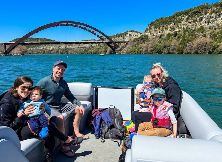 Picture 10 for Activity Austin: Lake Austin Guided Boat Tour with Full Sun Shading