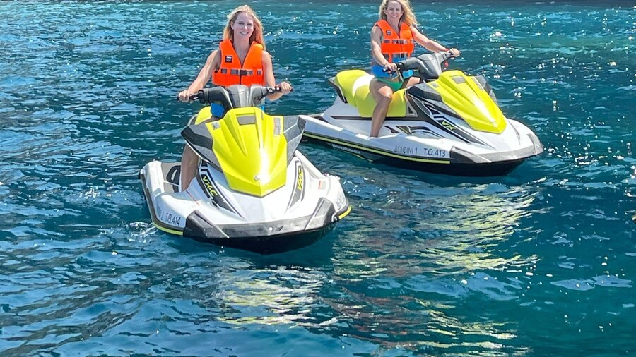 Picture 6 for Activity Santorini:Volcanic Beaches Cruise With Jet Ski