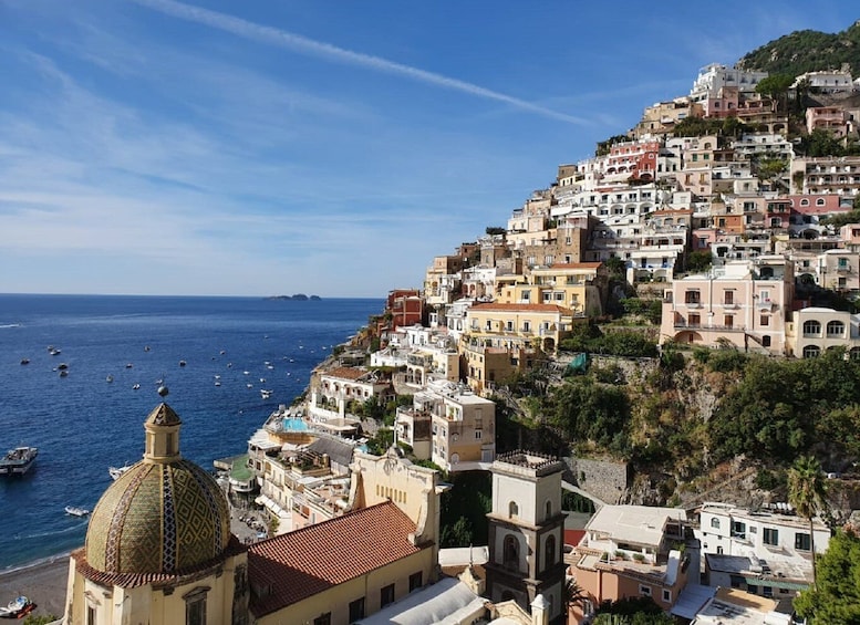 From Naples: Positano and Amalfi Day Trip by Ferry