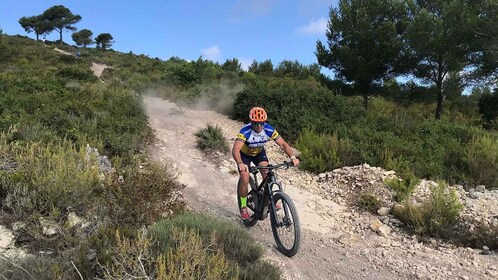 Costa Blanca, e-MTB Tour at the steep coast