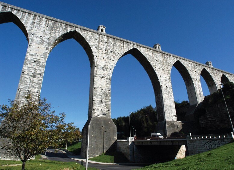 Picture 7 for Activity Lisbon: Cristo Rei, Belém, Aqueduct, and LxFactory Van Tour