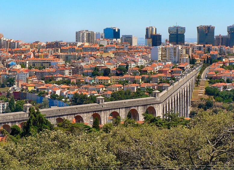 Picture 8 for Activity Lisbon: Cristo Rei, Belém, Aqueduct, and LxFactory Van Tour