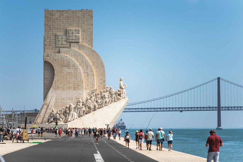 Picture 4 for Activity Lisbon: Cristo Rei, Belém, Aqueduct, and LxFactory Van Tour