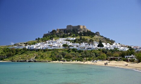 Rhodes: Lindos: Rantaretki, Perhosten laakso & Lindos