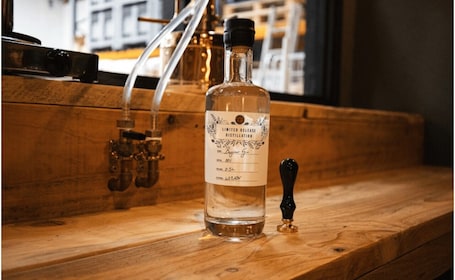 Make a bottle of gin or rum at our distillery