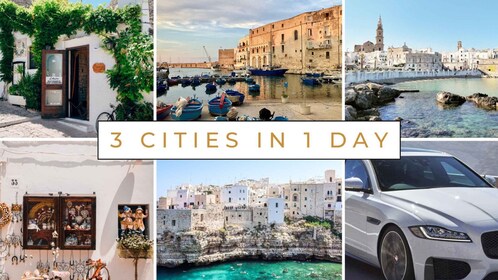 Alberobello, Monopoli, Polignano: privétour vanuit Bari