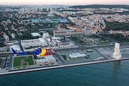 Lissabon: Sightseeing Helikoptertur över Belem och Caparica