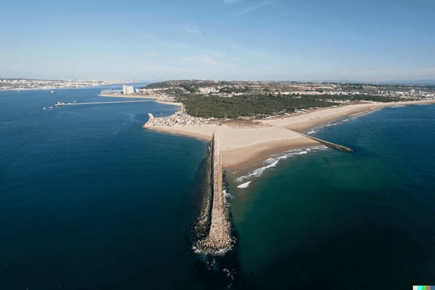 Picture 3 for Activity Lisbon: Sightseeing Helicopter Tour Over Belem and Caparica