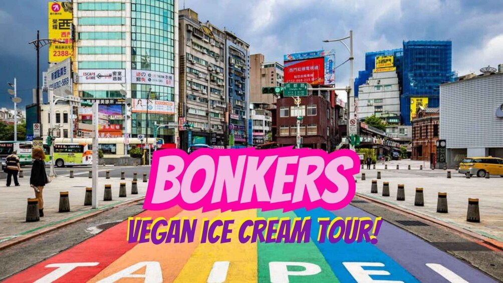 Picture 1 for Activity Taipei: Ximending Vegan Ice Cream Tour!