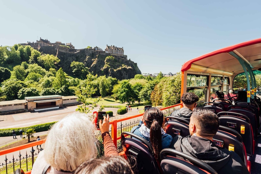 Picture 2 for Activity Edinburgh: Hop-On Hop-Off Combo City and Britannia Bus Tour