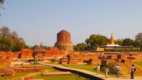 Vanuit Varanasi: Varanasi Tour met Sarnath en Avond Aarti