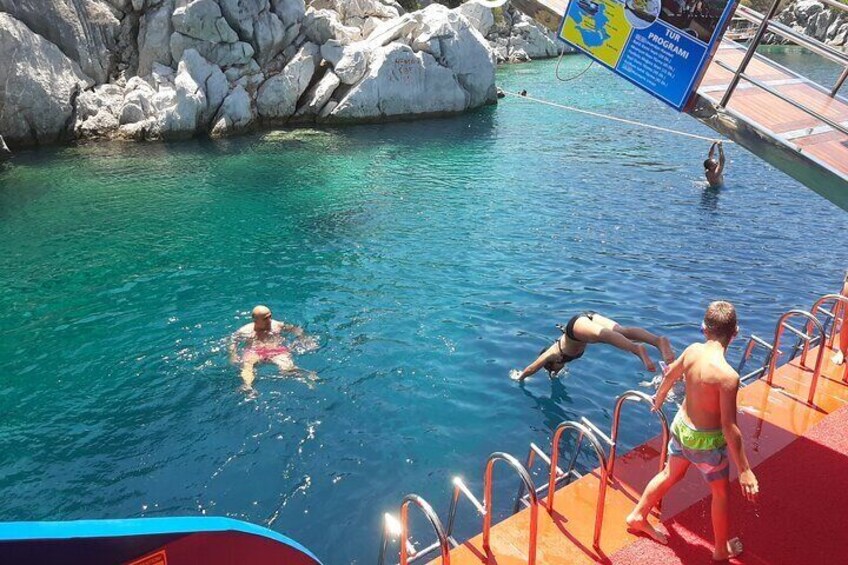 Boat trip marmaris / Glass bottom