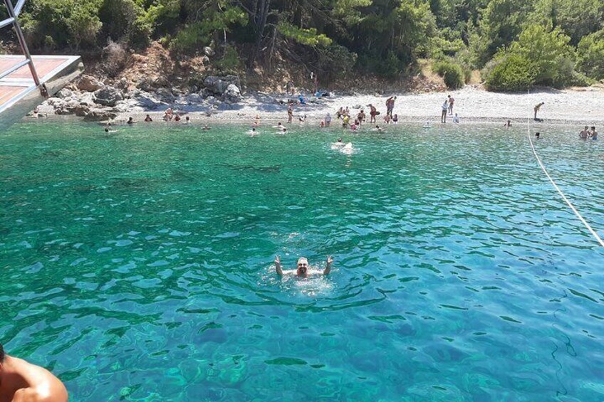 Boat trip marmaris / Glass bottom