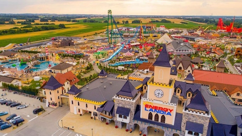 Von Krakau aus: Energylandia Vergnügungspark (Transfer + Ticket)