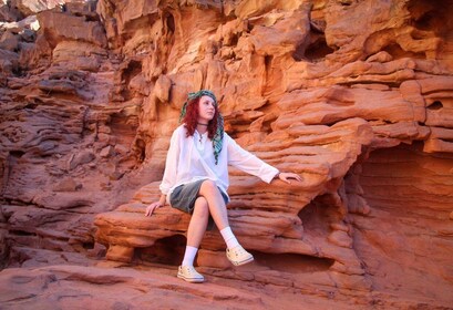 From Sharm El Sheikh: Coloured Canyon, Blue Hole & Dahab