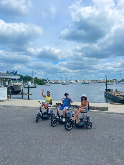 Picture 9 for Activity Naples Florida: Downtown Electric Trike Tour