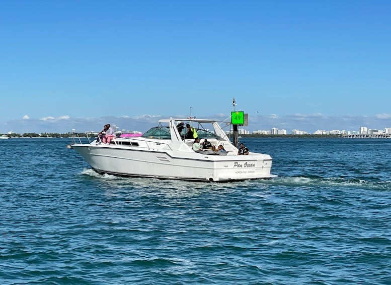 Picture 5 for Activity Miami: Private Yacht Rental Tour with Champagne and Snorkel