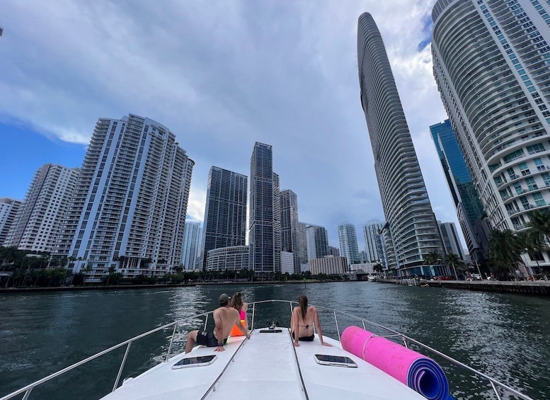 Picture 5 for Activity Miami: Private Yacht Rental Tour with Champagne and Snorkel