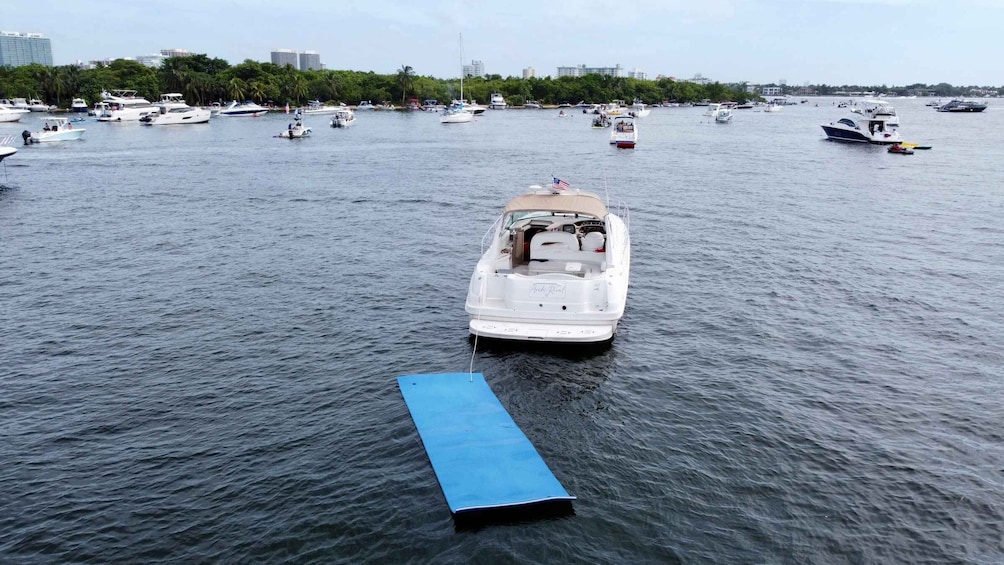 Picture 2 for Activity Miami: Private Yacht Rental Tour with Champagne and Snorkel