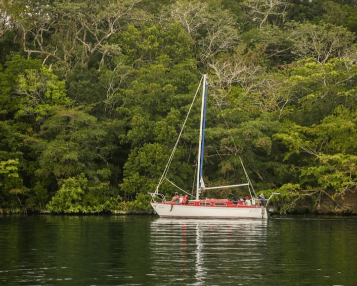 Picture 3 for Activity Bacalar: Private Sailing Trip with Guacamole and Drinks