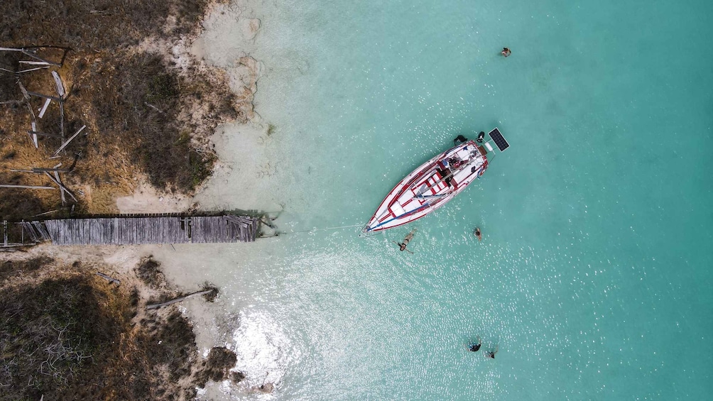 Picture 13 for Activity Bacalar: Private Sailing Trip with Guacamole and Drinks