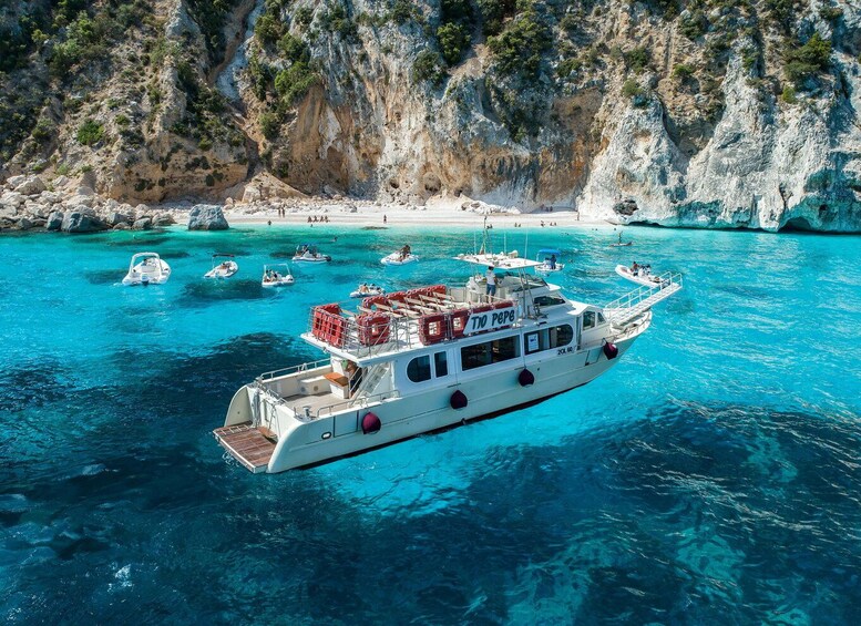 Picture 2 for Activity Cala Gonone: Gulf of Orosei Cruise with Swimming & Aperitif