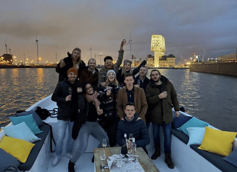 Picture 14 for Activity Antwerp: Private Aperitif Boatride