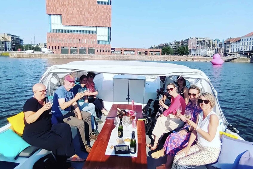 Picture 16 for Activity Antwerp: Private Aperitif Boatride