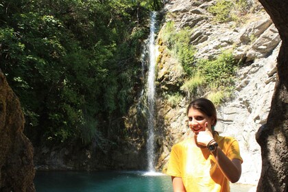 Wandelen, zwemmen en sightseeing tour in centraal Zagori gebied