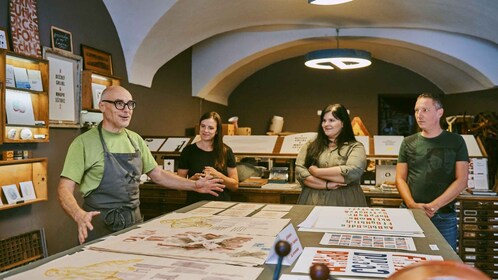 Ljubljana: Privater Workshop für Druckgrafik