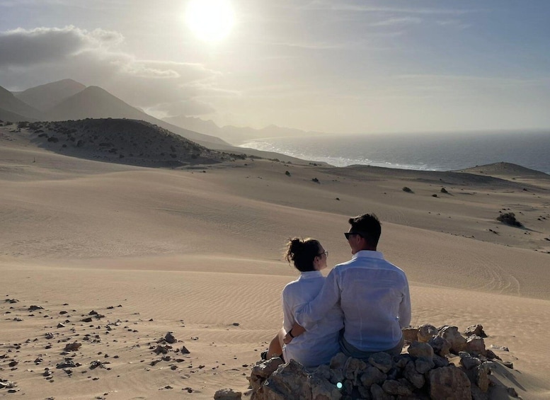 Picture 1 for Activity Fuerteventura: Southern Island Sand Dunes & Sunset Jeep Tour