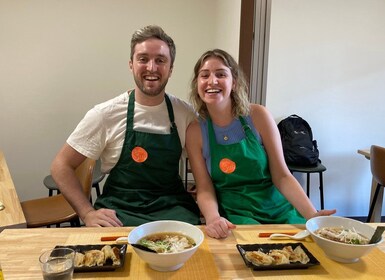 Osaka: clase de cocina de ramen y gyoza en Dotonbori